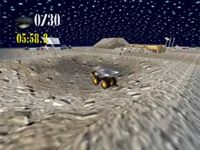 une photo d'Ã©cran de Blast Corps sur Nintendo 64